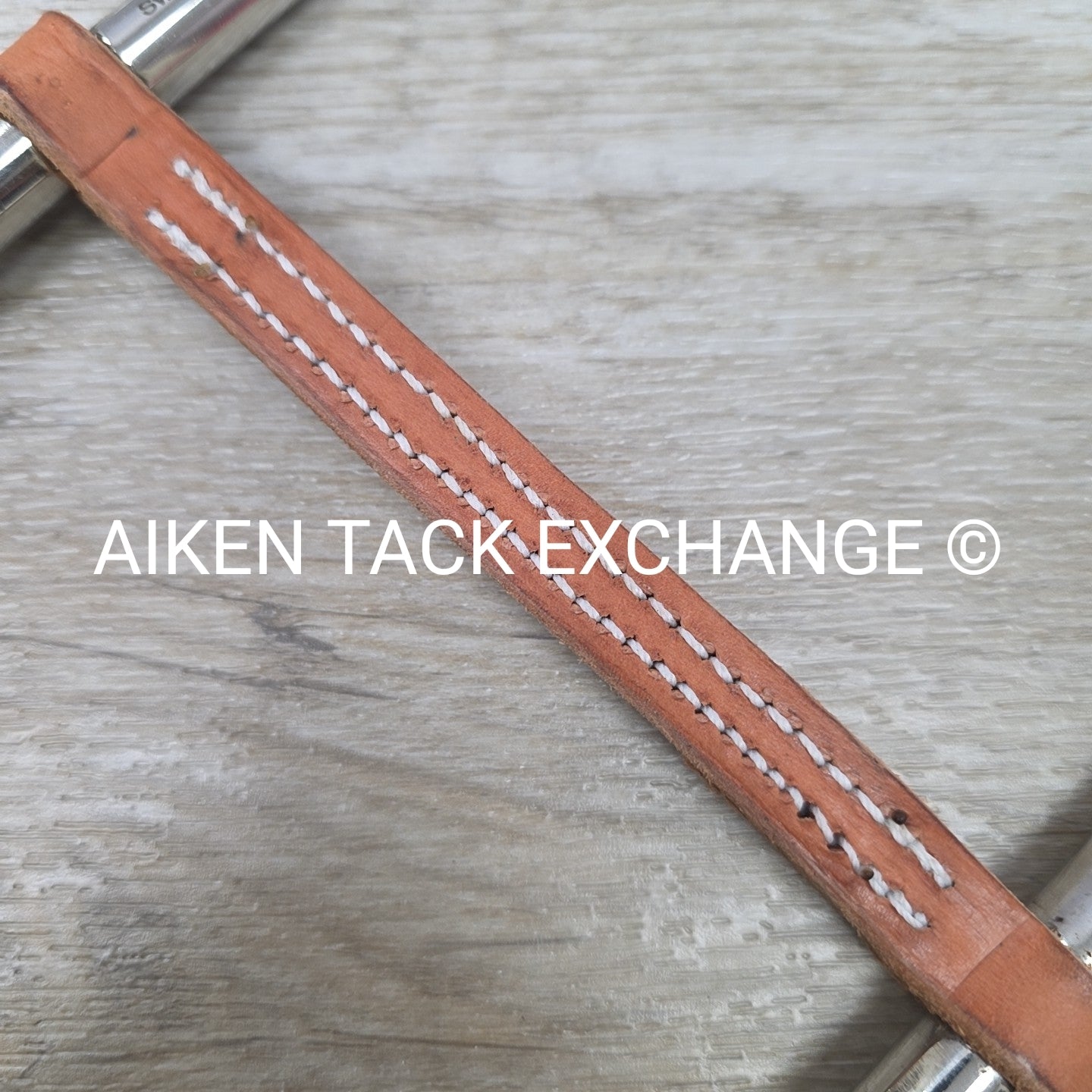 Sweet Billy's Bits Leather Mullen Mouth D Ring Bit 5.5"