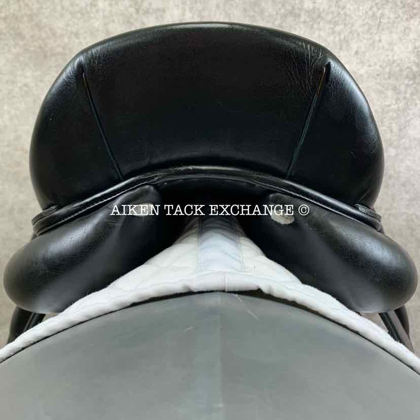 **SOLD** 2014 Devoucoux Mendia Makila Lab Monoflap Dressage Saddle, 18" Seat, 3 Flap, Medium Wide Tree, Foam D3D Panels