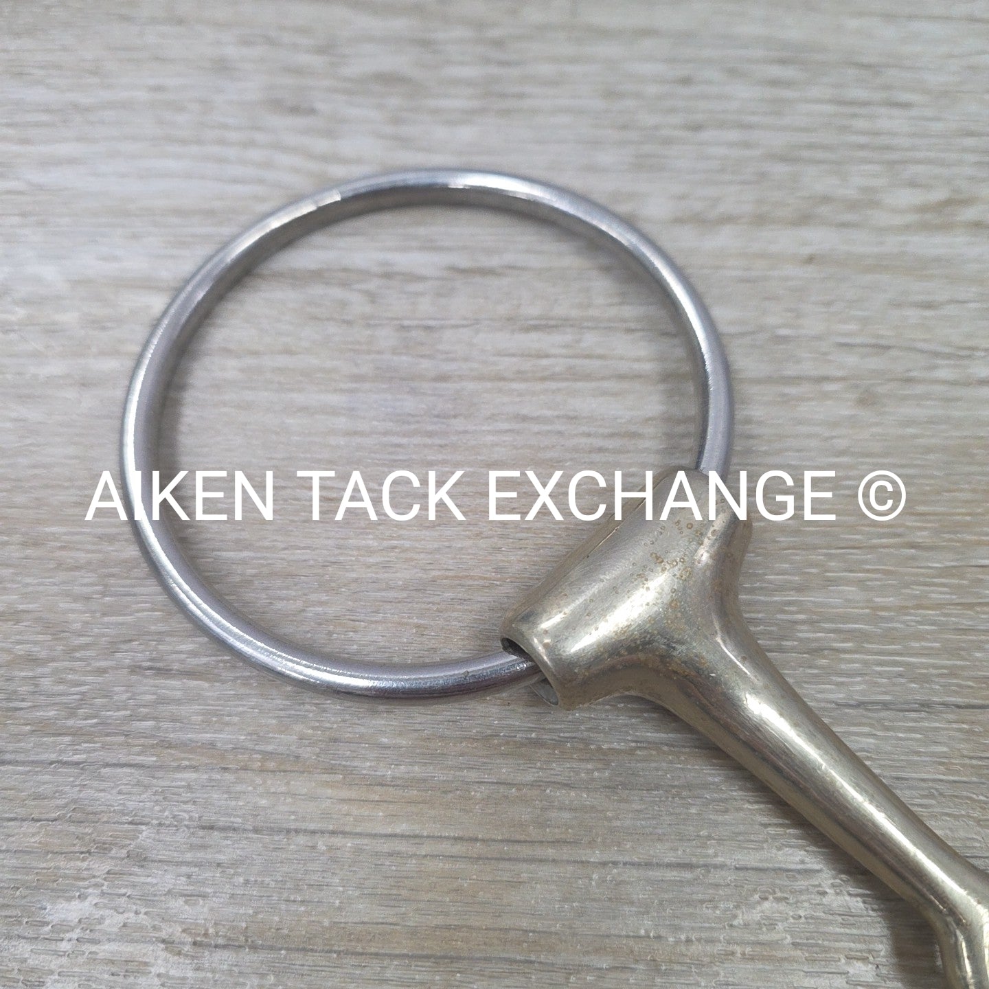 Herm Sprenger Single Joint Large Ring Eggbutt Loose Ring Bit 5.5"