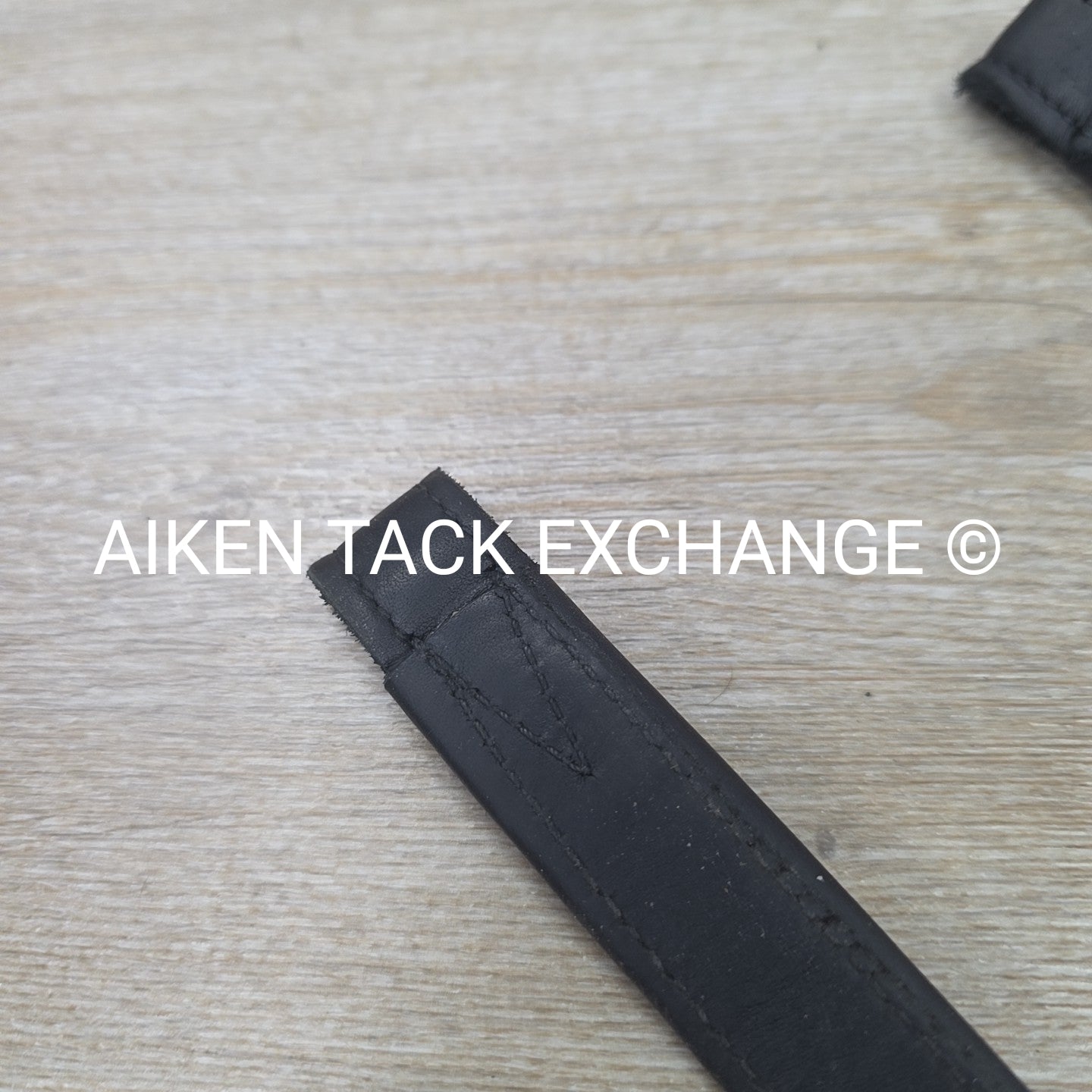 Mono Strap Stirrup Leathers, Black