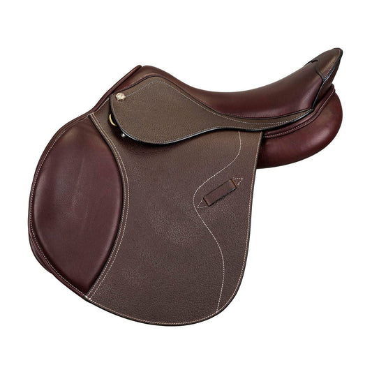 Henri de Rivel Club Close Contact Plus Saddle: Australian Nut / Regular / 16.5