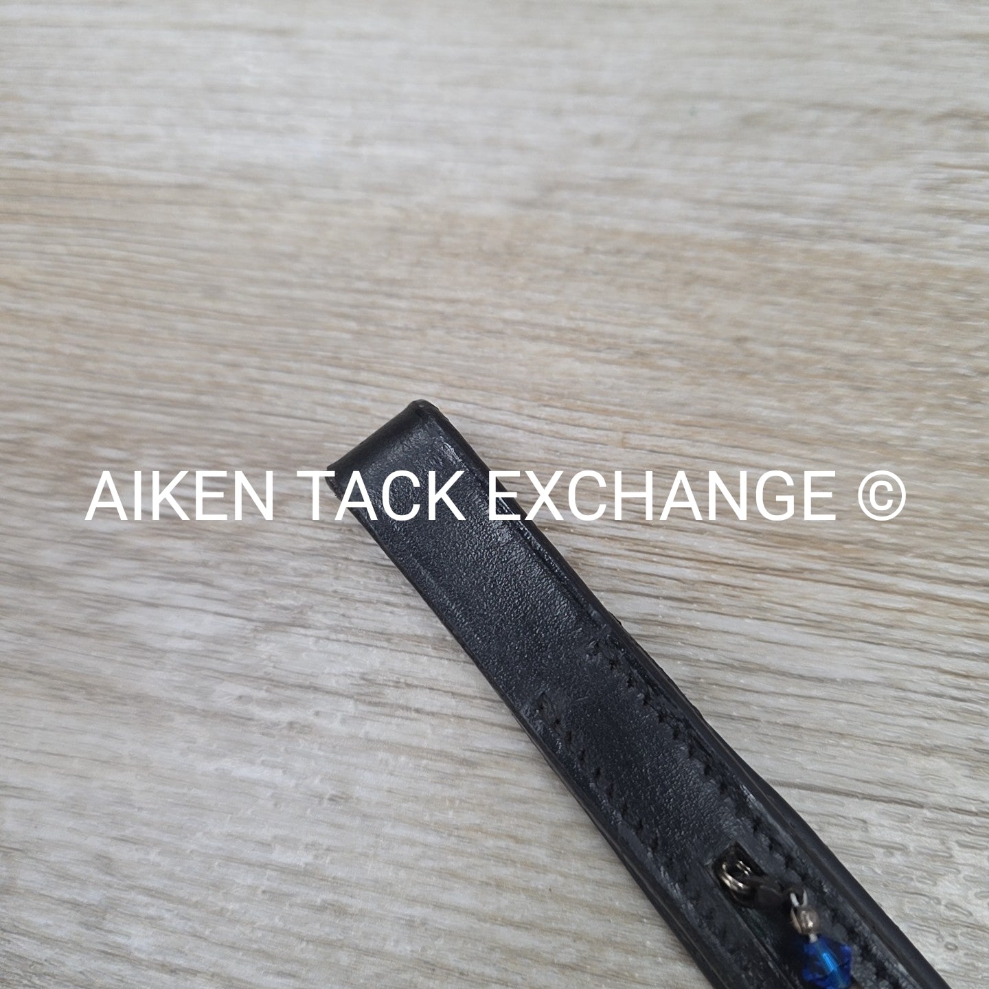 Padded Browband with Removable / Exchangable Bling, Black, 16"