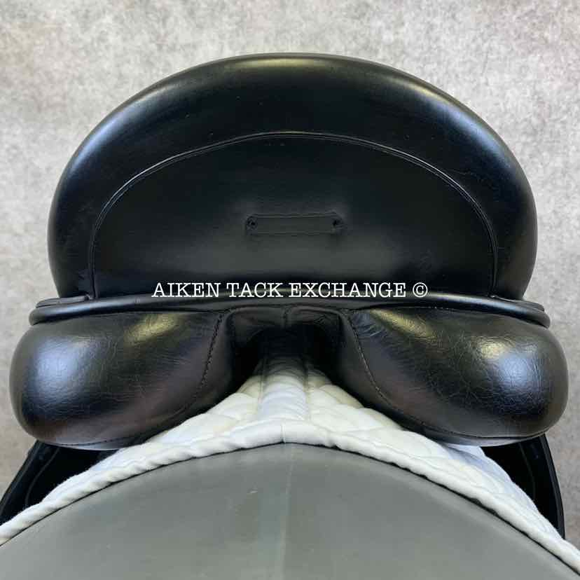 **SOLD** 2008 Trilogy Verago Elite Dressage Saddle, 18" Seat, Wide Tree, Wool Flocked Panels