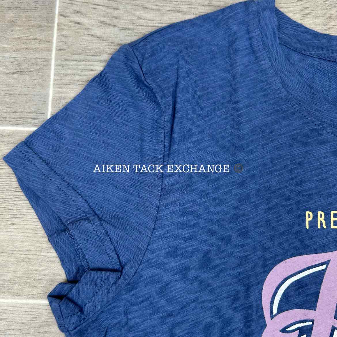 Ariat Short Sleeve Indigo Fade Logo T-Shirt, Size Large