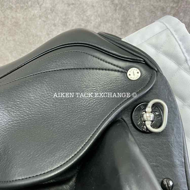 2022 Aviar Rook 2.0 Monoflap Dressage Saddle, 18.5" Seat, Adjustable Tree, Foam Panels