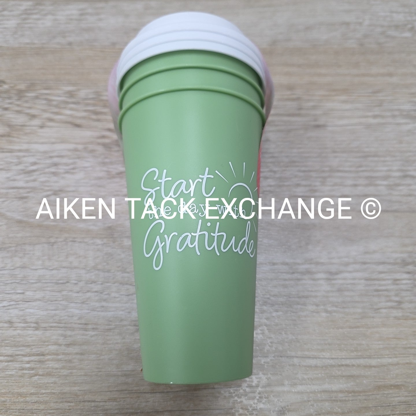 Reusable Plastic Coffee/Tea Travel Cups with Lids, 3-Pack, Brand New