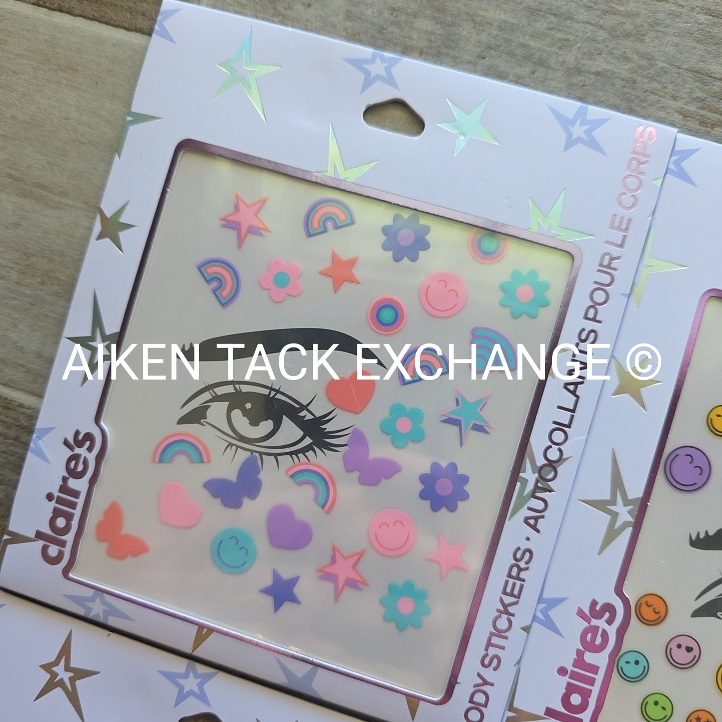 Claire's Body Stickers - 4 Total Sets