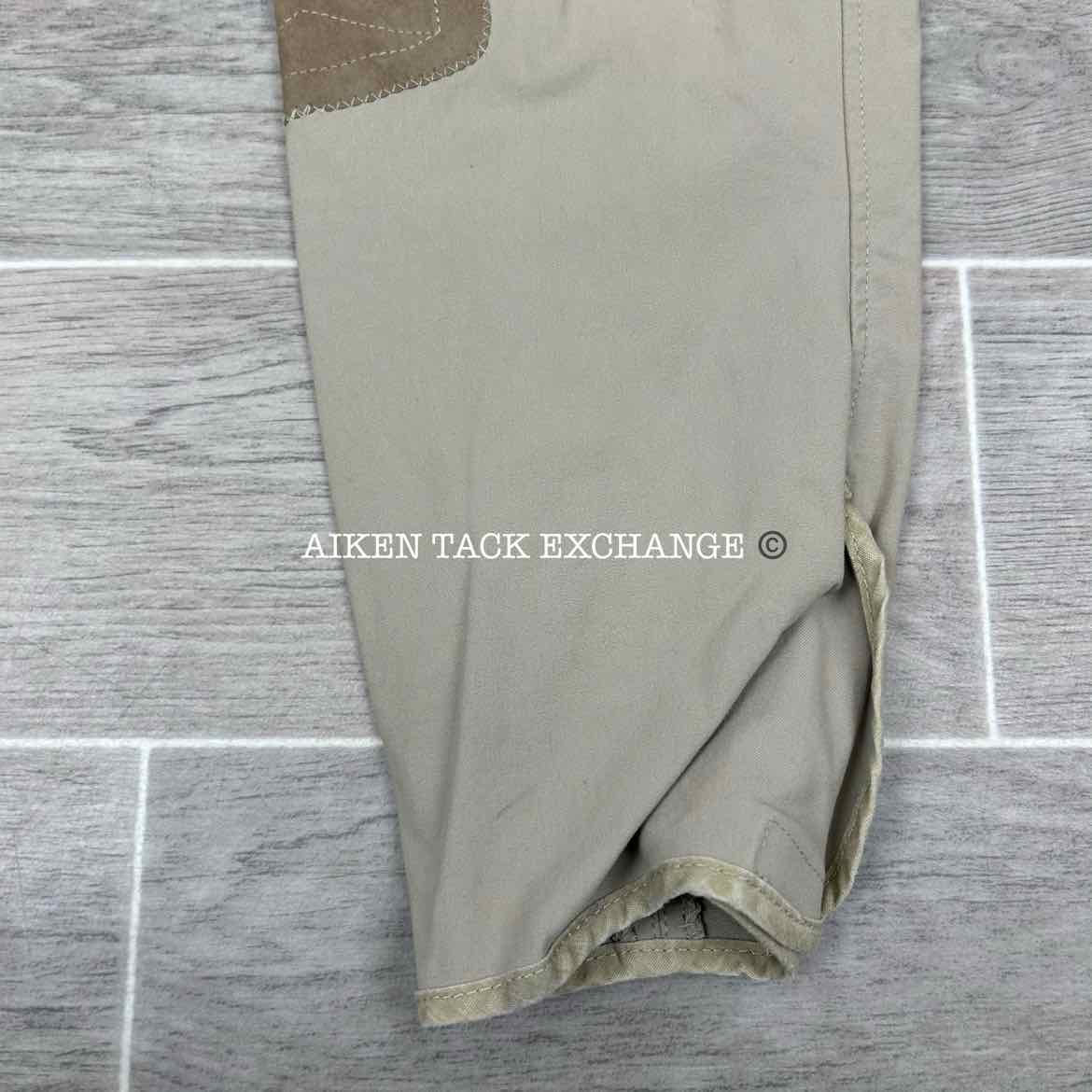 Tailored Sportsman Trophy Hunter Knee Patch Breeches, Size 34