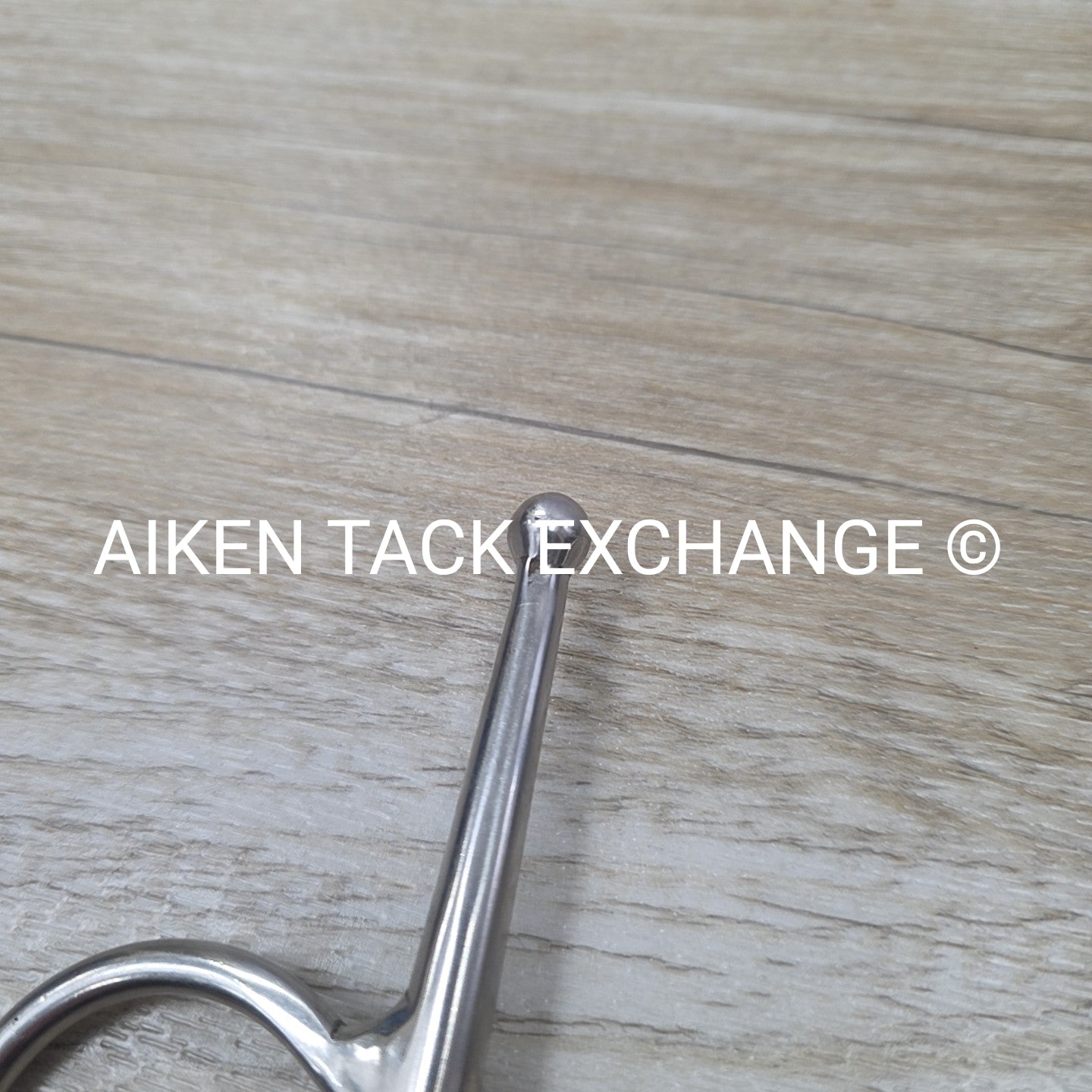 Happy Mouth Shaped Mullen Mouth Full Cheek Bit 5" (Has Chew Marks)