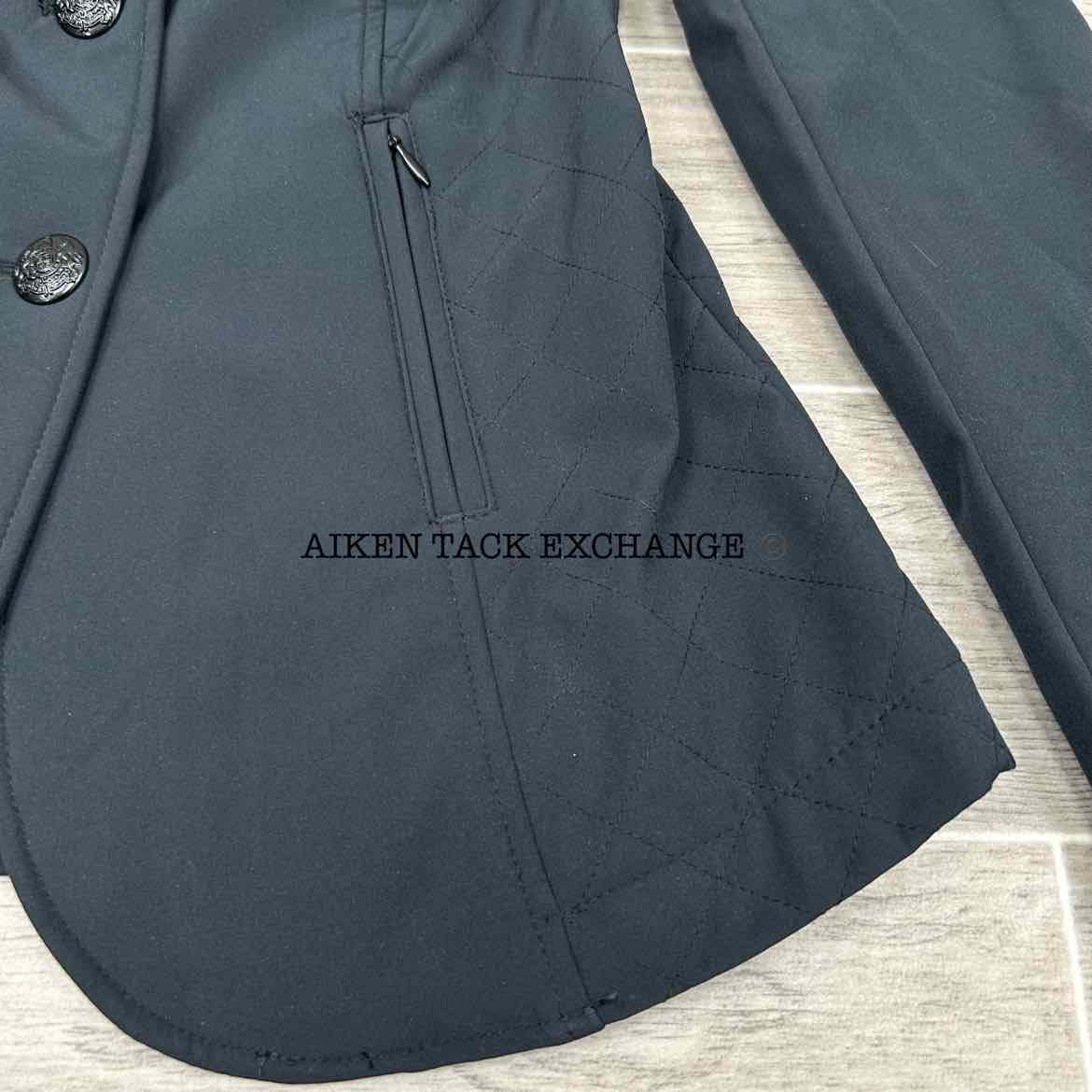 KAKI by Kathryn Hall Fleece Lined Show Coat, Size 14