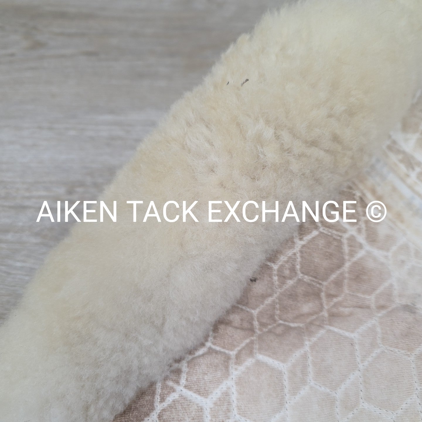 Mattes Platinum Dressage Sheepskin Half Pad, Size Medium