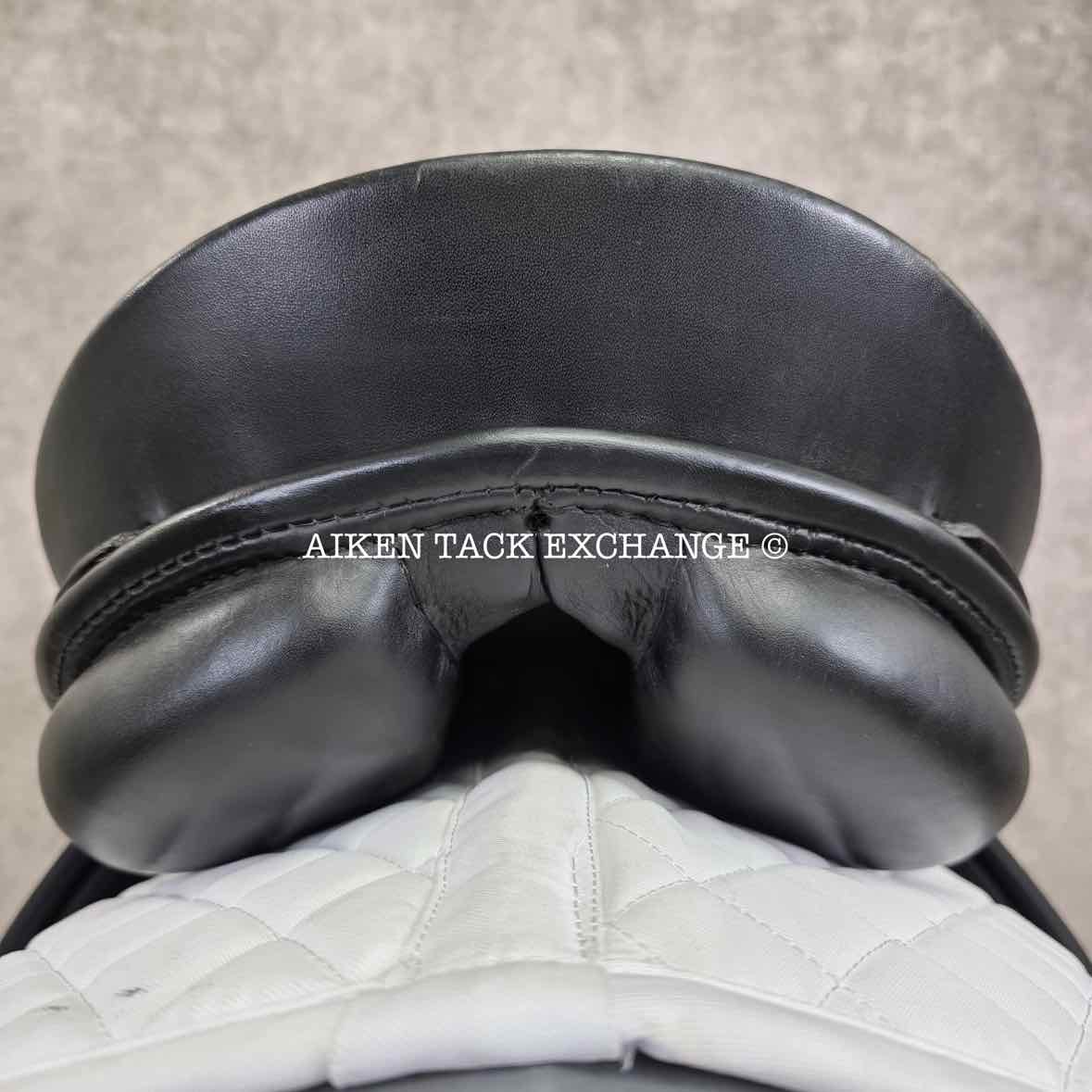 1998 Passier Nicole's Grand Gilbert Dressage Saddle, 17.5" Seat, Wide Tree, Wool Flocked Panels