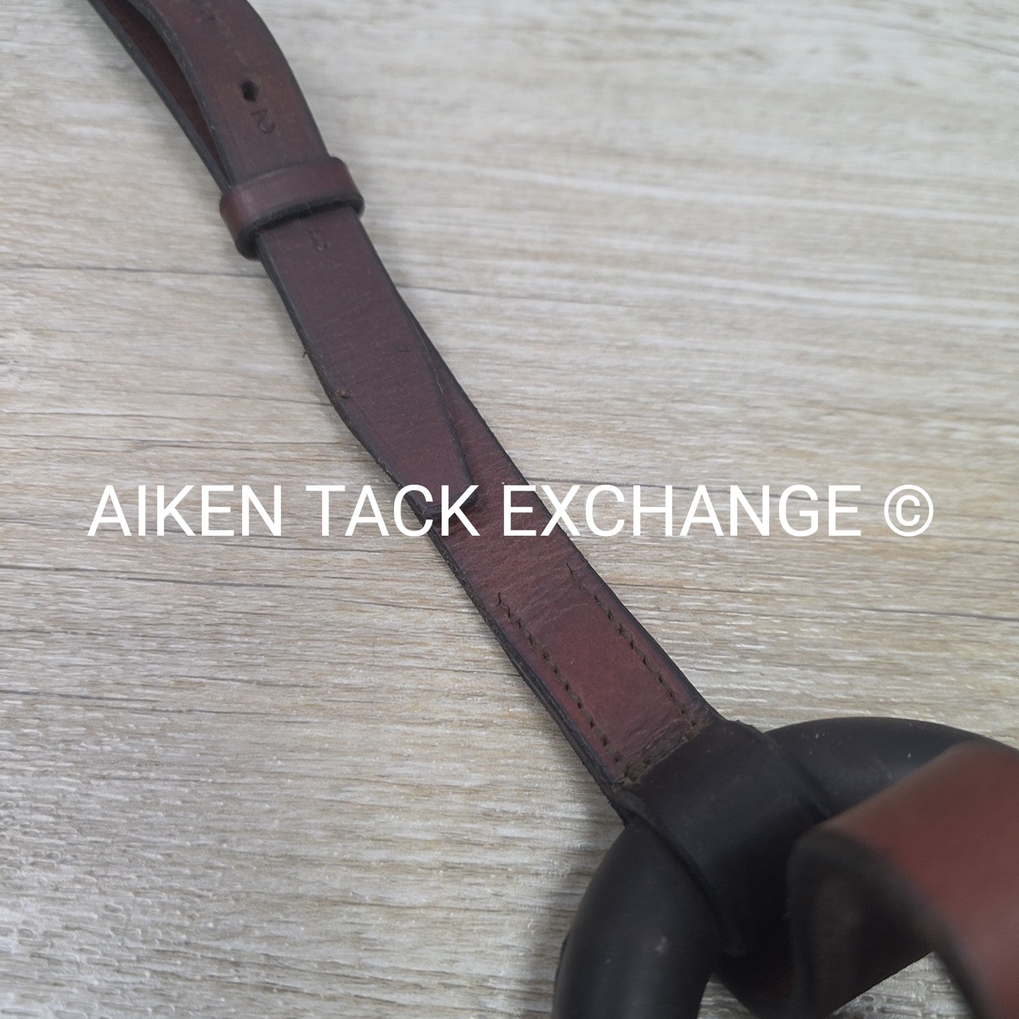 Leather & Rubber Donut Side Reins, Pair