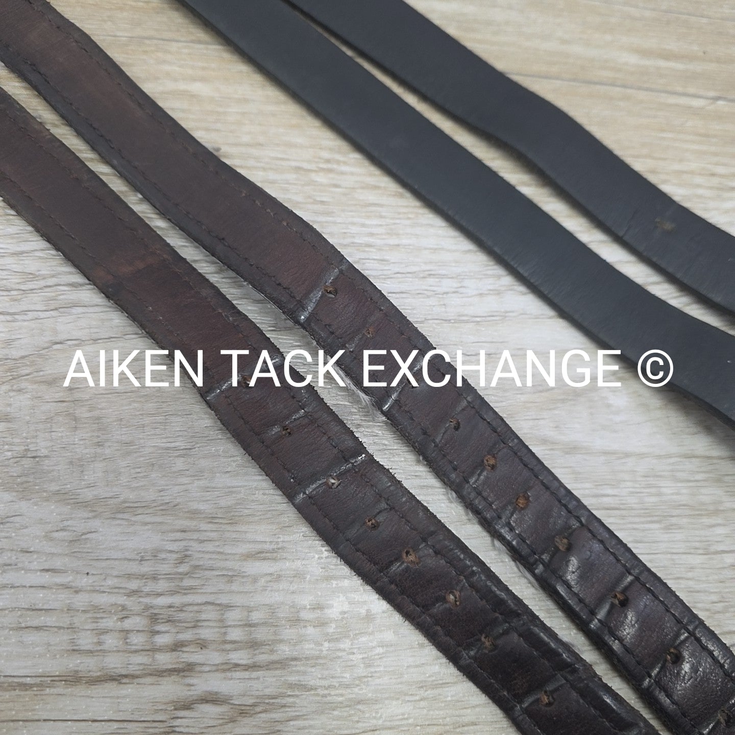BARGAIN BUNDLE: Tory Leather & Perri's Stirrup Leathers, Black & Brown, 60"