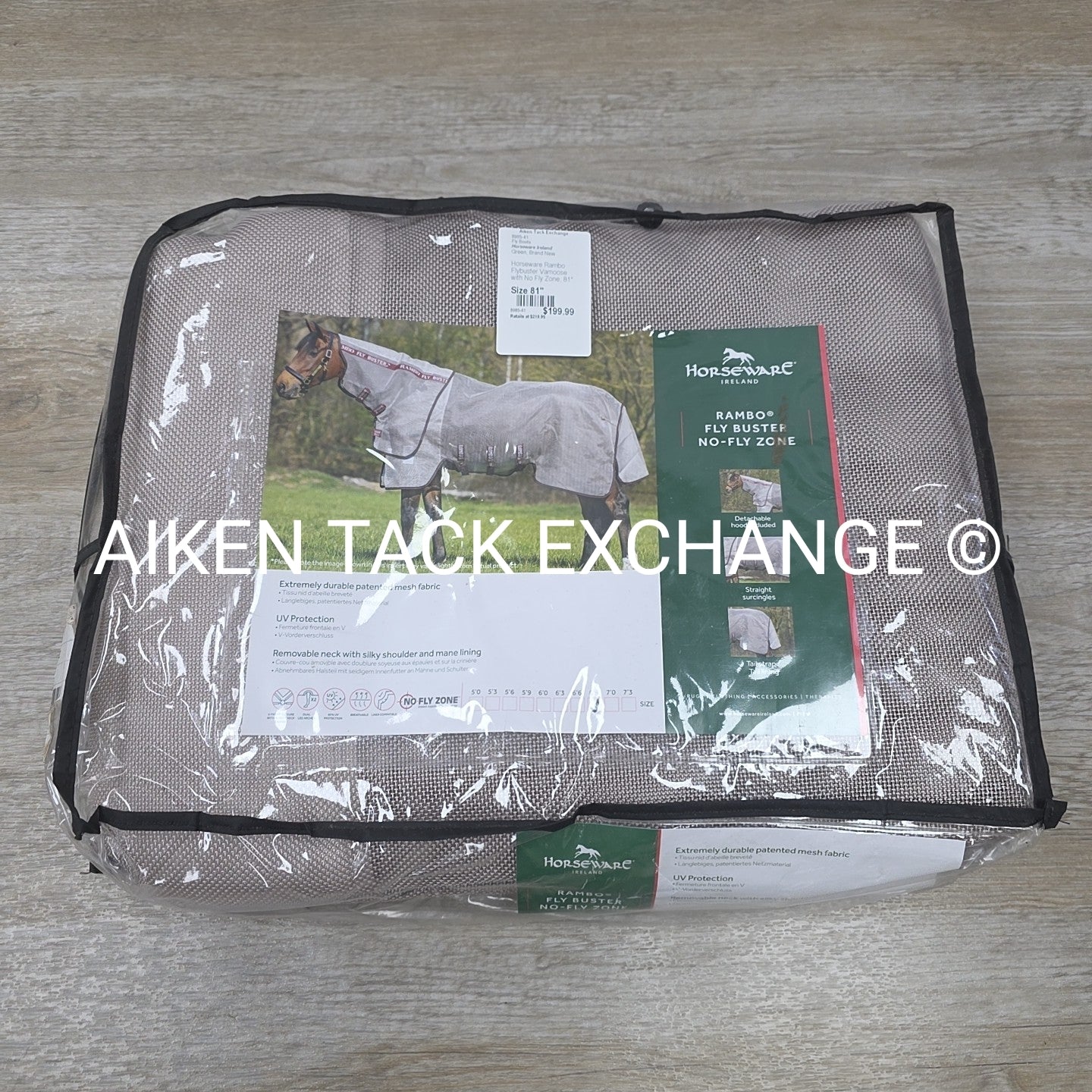 Horseware Rambo Flybuster Vamoose with No Fly Zone, 81"