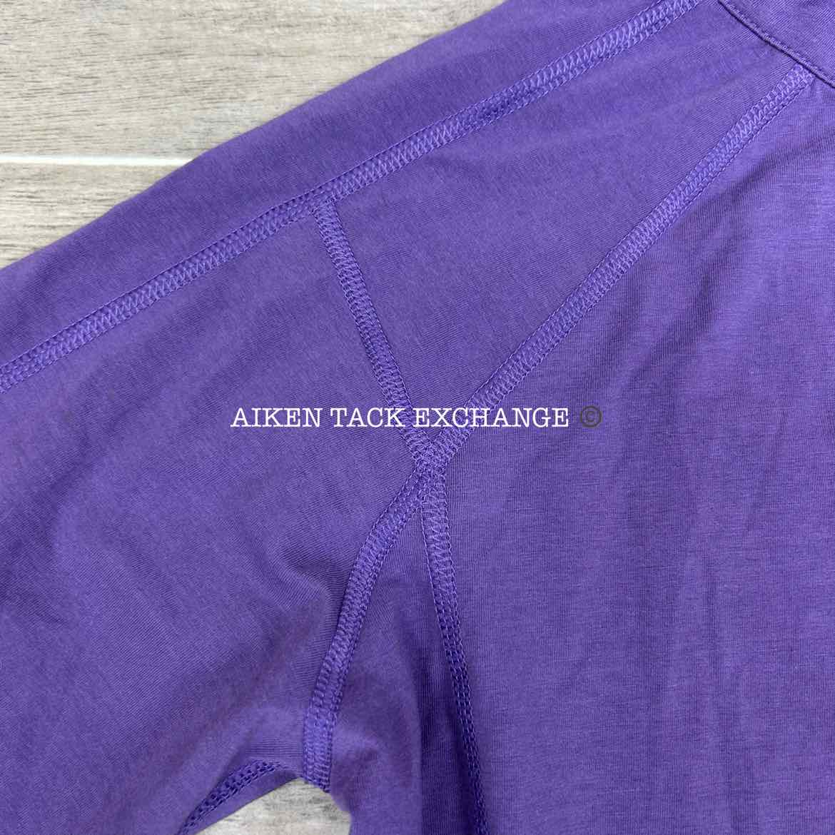 Dover Saddlery Riding Sport Long Sleeve Top, Size Small