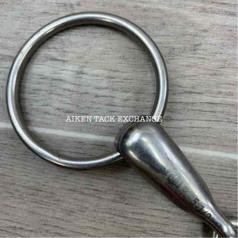 Korsteel French Link Loose Ring Training Bit 5.5"