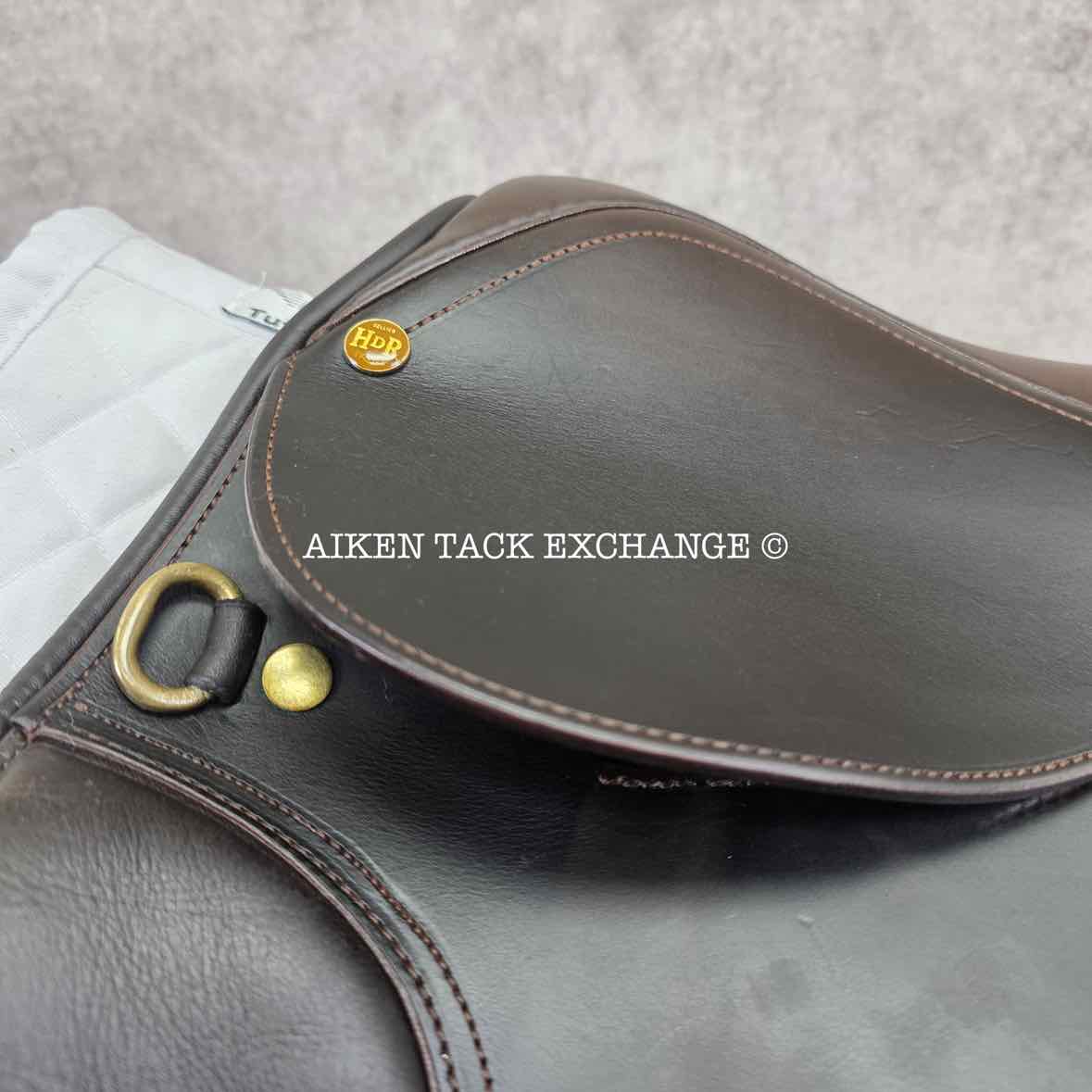**SOLD** HDR Pro Senior Event All Purpose Saddle, 17.5" Seat, Medium Tree, Foam Panels