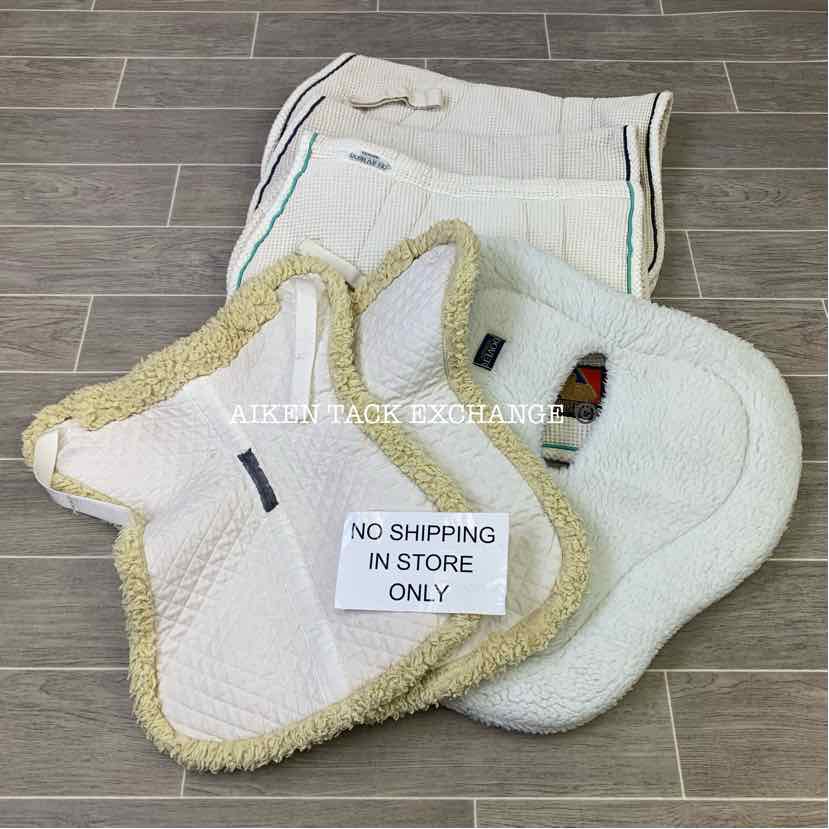 BARGAIN BUNDLE: 3 All Purpose Saddle Pads & 3 Half Pads