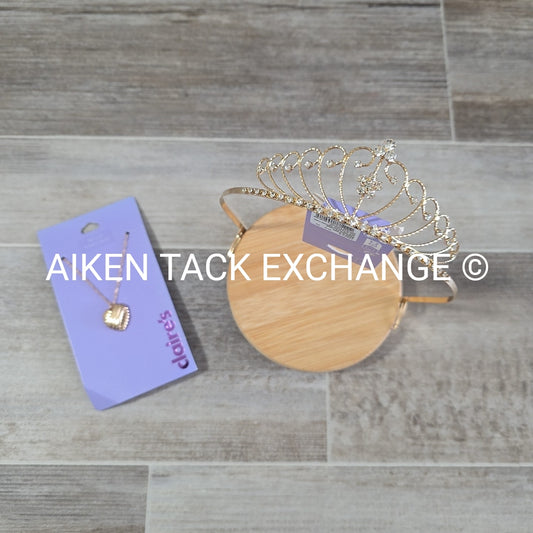 Claire's Tiara + Necklace