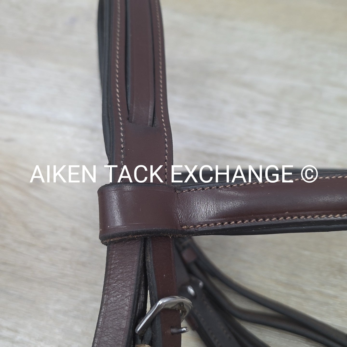 KL Select Red Barn Fancy Stitched Bridle, No Reins, Size Full
