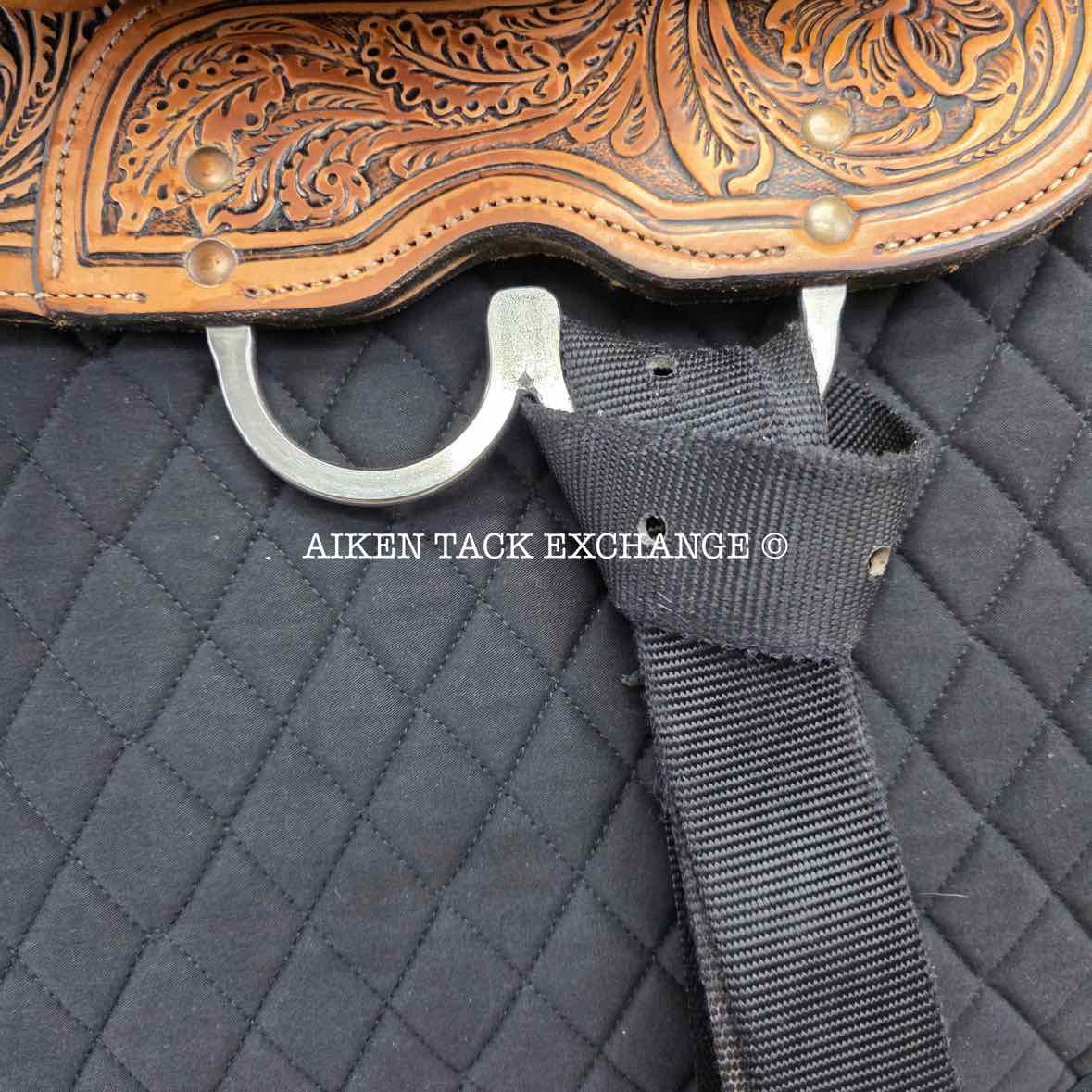 2020 High Horse 6224 Jewel Barrel Racing Western Saddle, 15" Seat, Regular Tree - Semi QH Bars