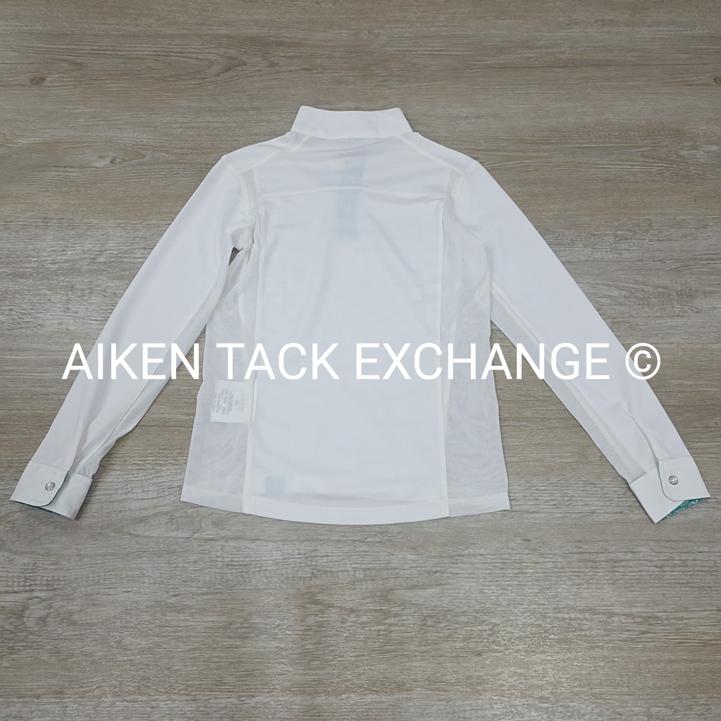 Shires Aubrion Long Sleeve Show Shirt, Size Medium