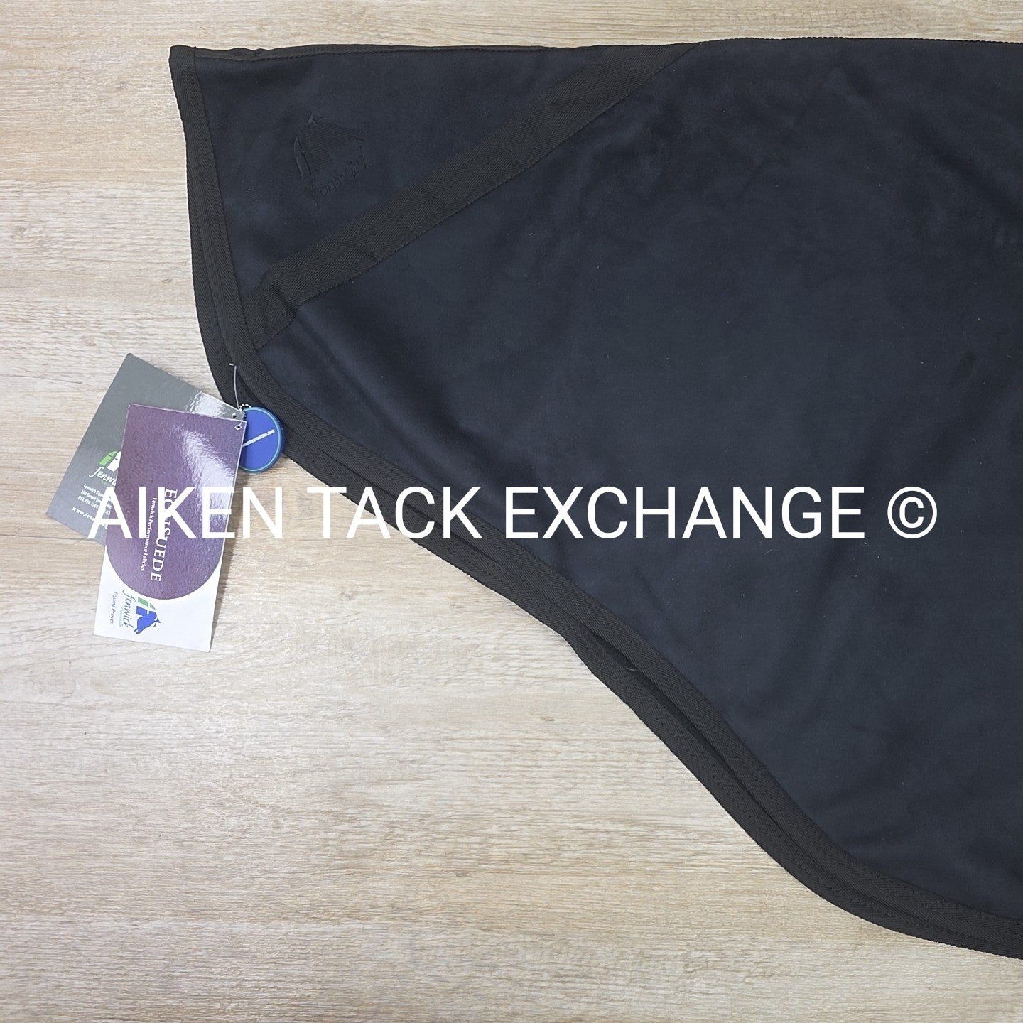 Fenwick Equestrian EquSuede Quarter Sheet, Black, Size Medium