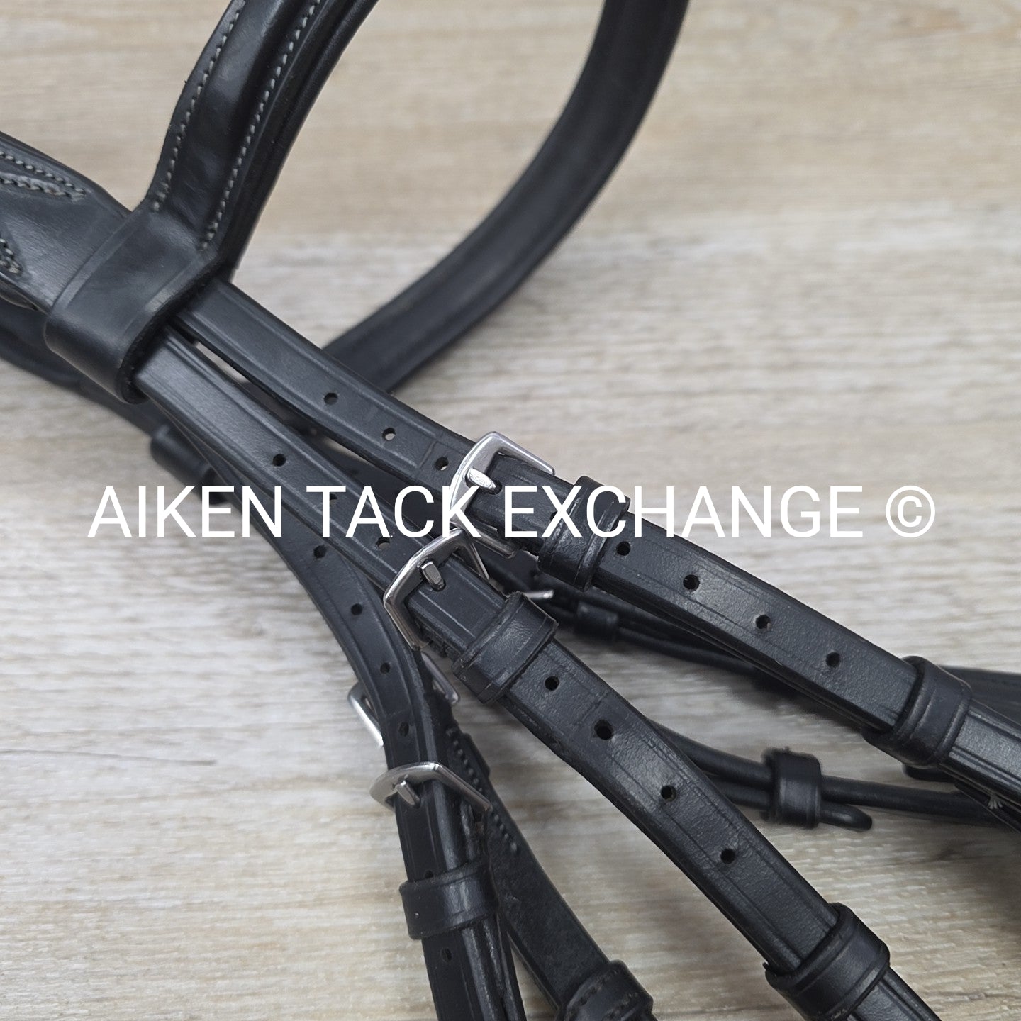 LeMieux Kudos Grackle Figure 8 Bridle, No Reins, Black, Size Full