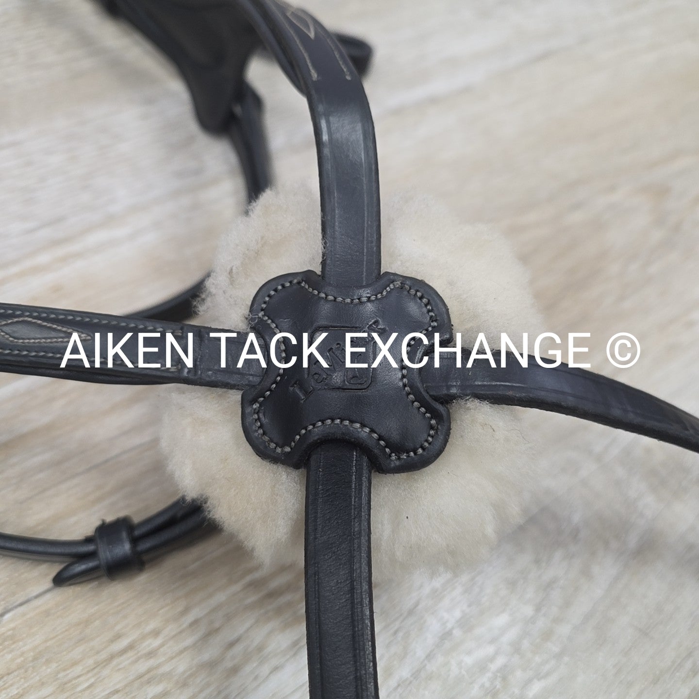 LeMieux Kudos Grackle Figure 8 Bridle, No Reins, Black, Size Full