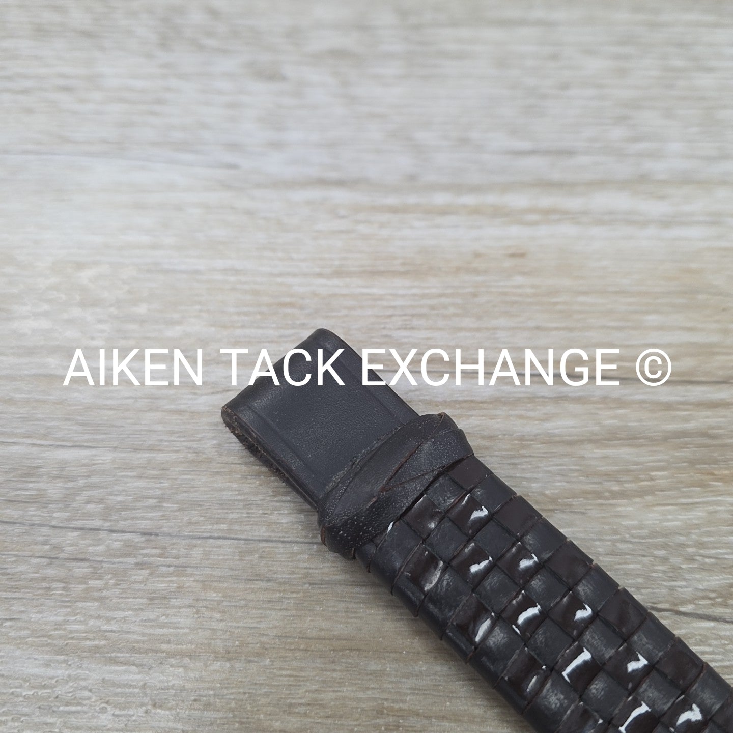 Leather Browband, Brown, 16"