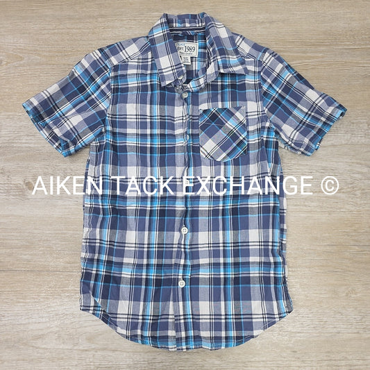 Short Sleeve Button Down Shirt, Size Small