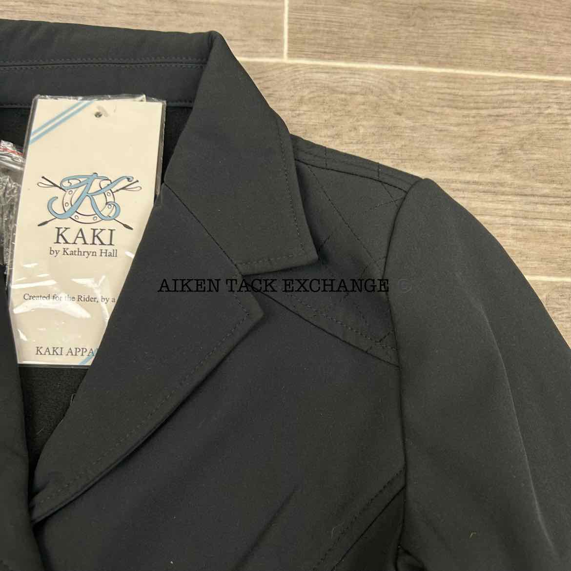 KAKI by Kathryn Hall Fleece Lined Show Coat, Size 14