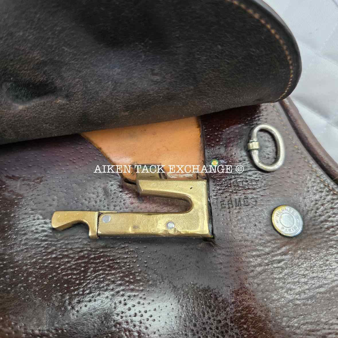 Hermes Steinkraus Close Contact Jump Saddle, 18" Seat, Medium Tree, Foam Panels