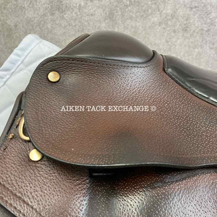 **SOLD** Crosby Marathon All Purpose Endurance Saddle, 17" Seat, Medium Tree, Wool Flocked Panels