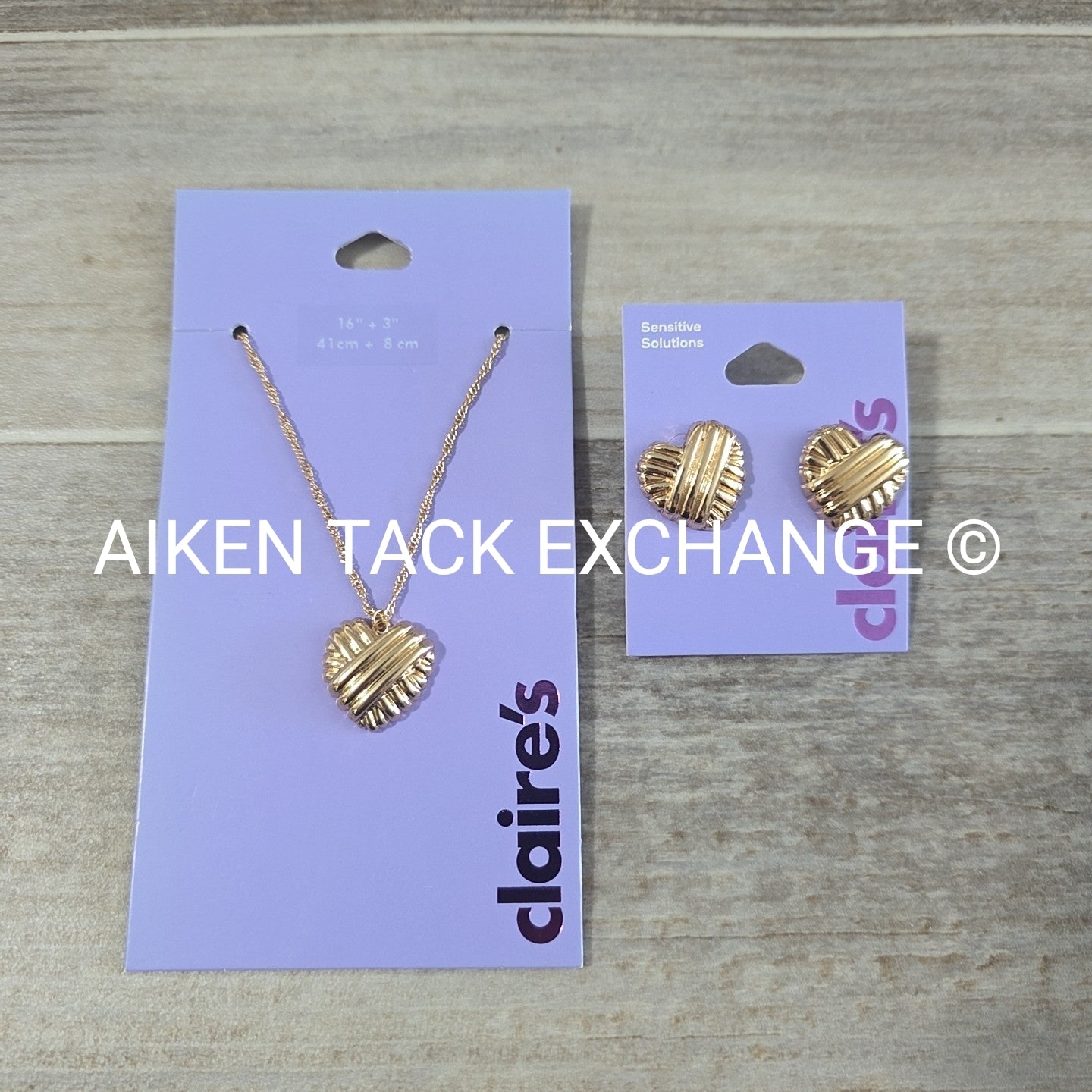 Claire's Necklace + Earring Set