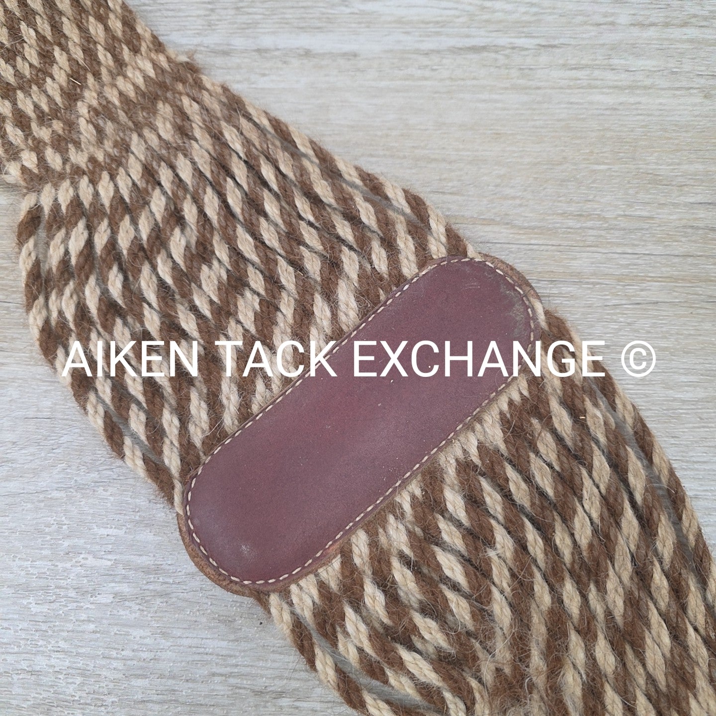 Classic Equine Mohair Alpaca Roper Cinch with Cashel ring Master Cinch Protector