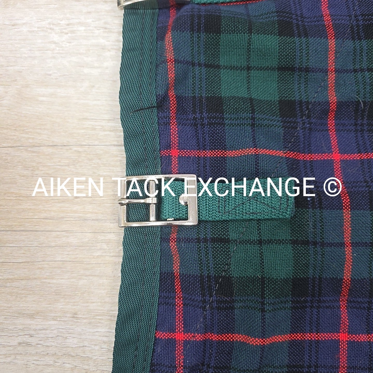 5/A Baker Original Tartan Plaid Stable Sheet, Size 72"