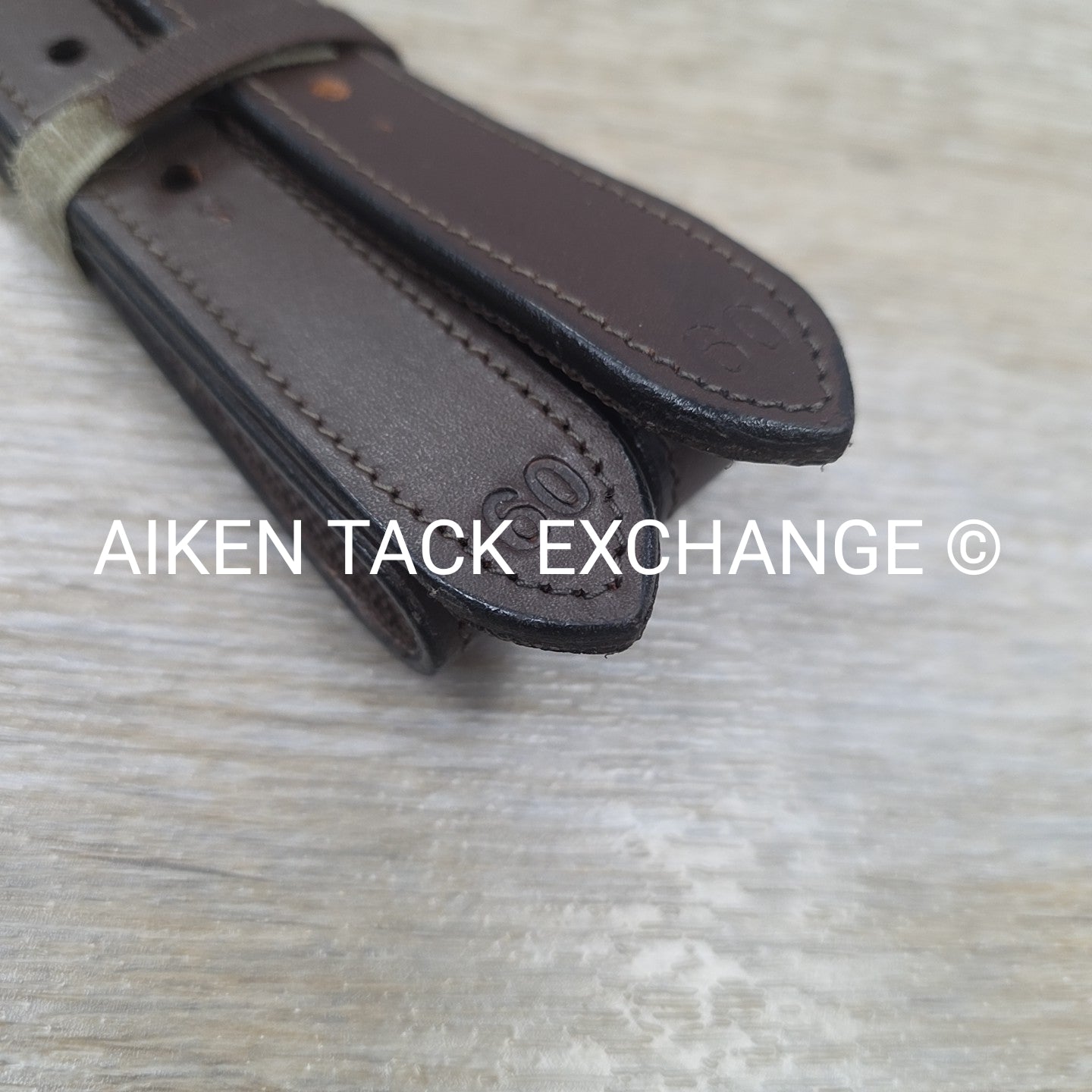HDR Nylon Lined Stirrup Leathers, Havana, 60"