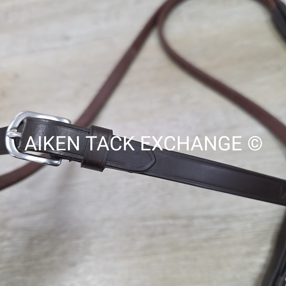 Shires Velociti RAPIDA Rubber Reins, Brown, 54"