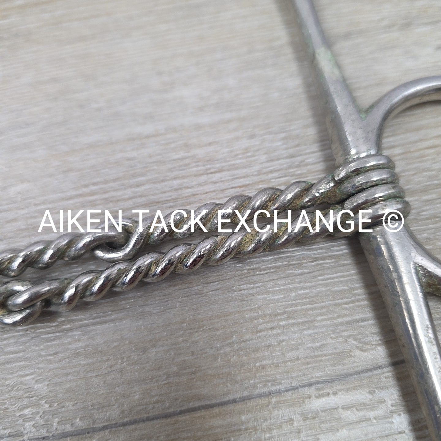 Never Rust Full Cheek Double Twisted Wire Bit 5"
