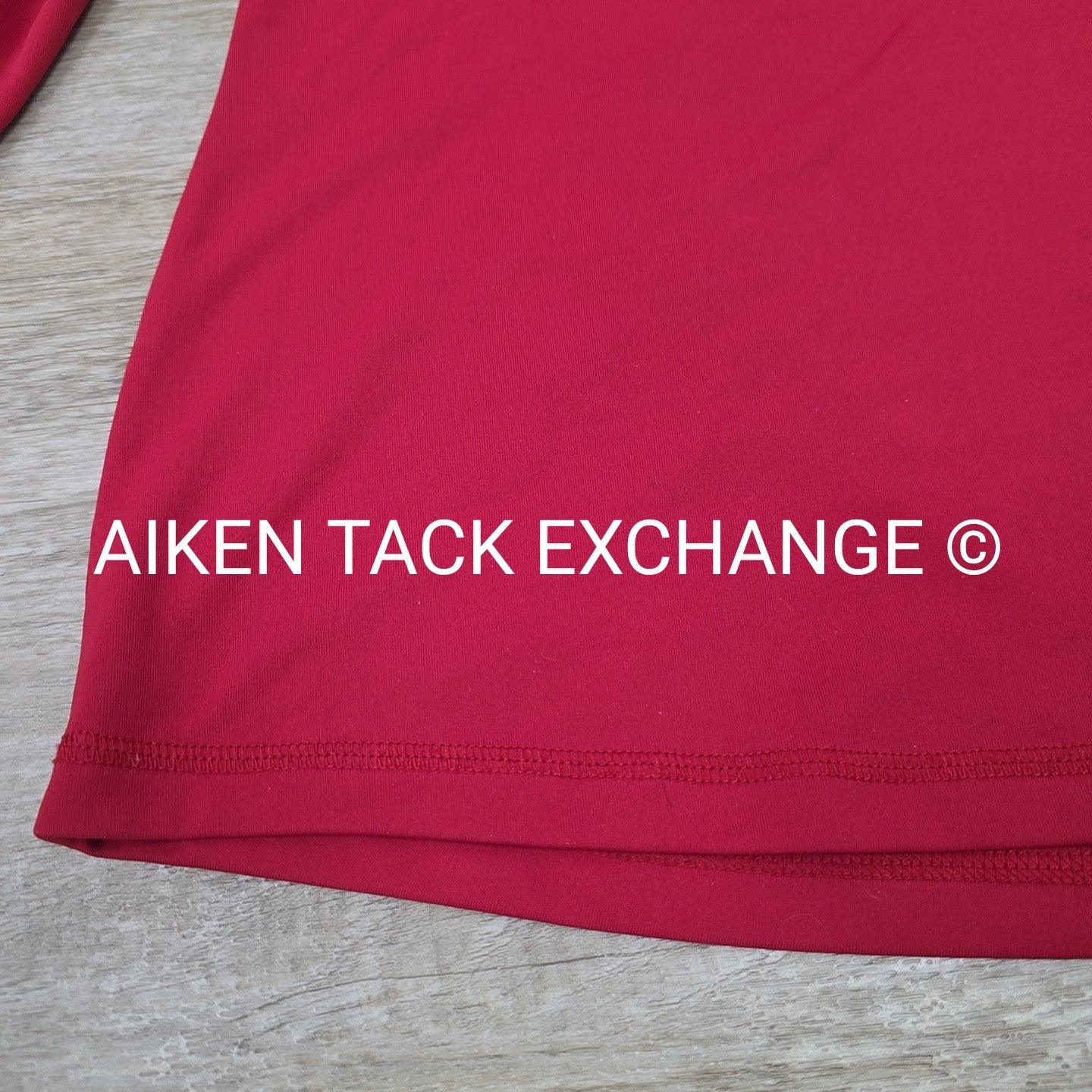 Asmar Equestrian Long Sleeve Crew Neck Top, Size X-Large