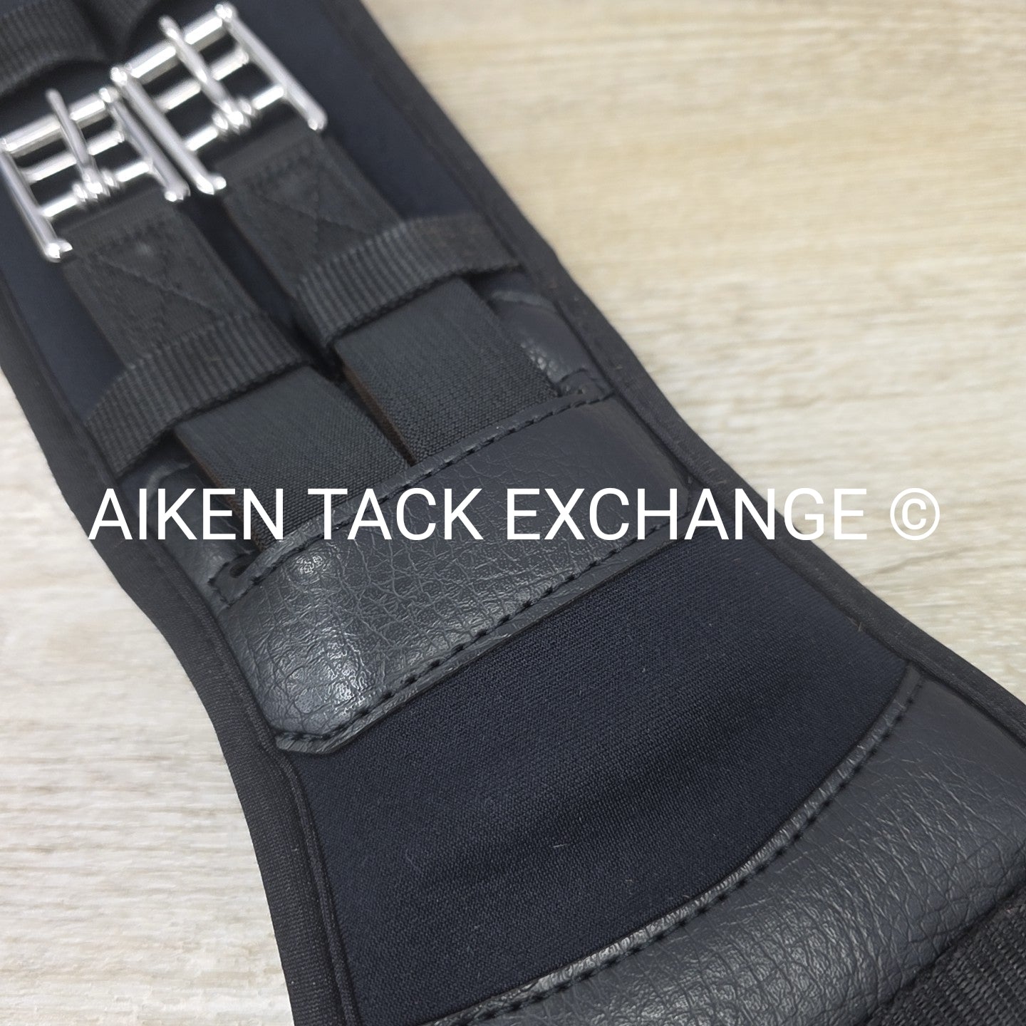 Collegiate Memory Foam Dressage Girth, Black, 22"