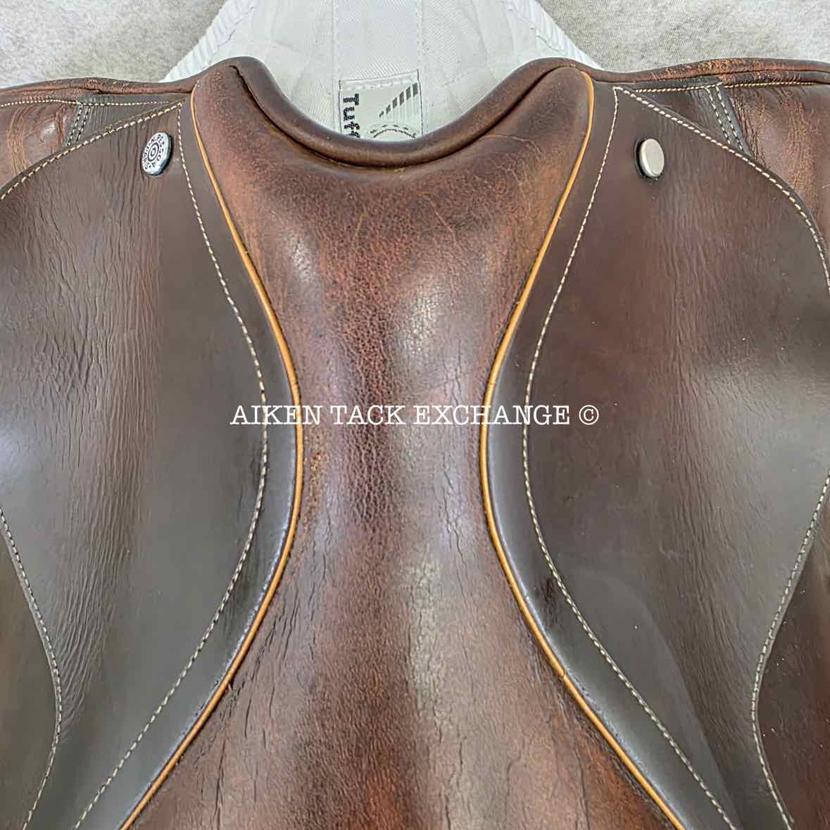 Pessoa Close Contact Jump Saddle, 17.5" Seat, Medium Tree, Foam Panels