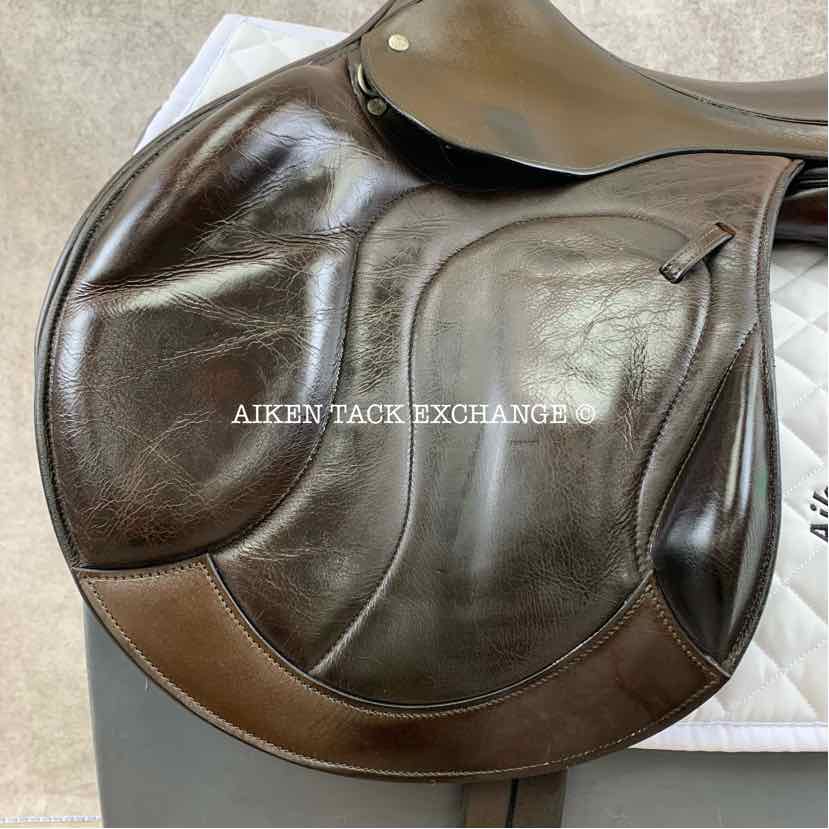 2012 Stackhouse Monoflap Jump Saddle, 19" Seat, Narrow Tree
