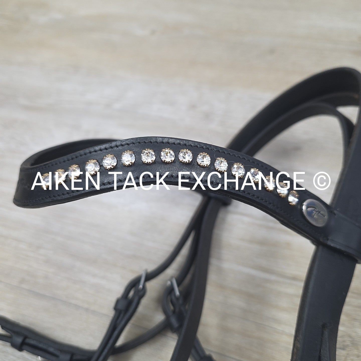 BARGAIN BUNDLE: Mis Matched Weymouth Double Bridle with Both Reins, Black, Size