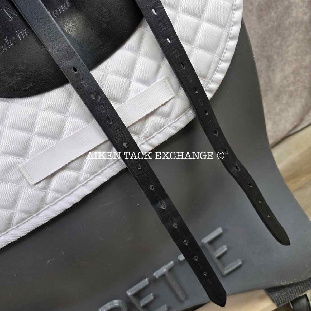 Cardanel Dressage Saddle, 18.5" Seat, Medium Wide Tree, Wool Flocked Panels