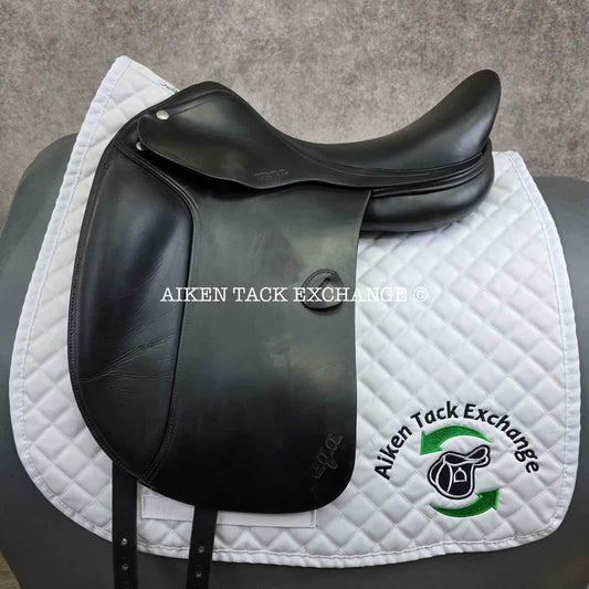 2007 Amerigo Vega Dressage Saddle, 17" Seat, Medium Tree, Wool Flocked Panels