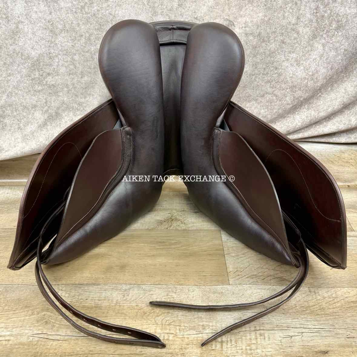 2011 Hulsebos DR CC Dressage Saddle, 17.5" Seat, Medium Wide Tree, Wool Flocked Panels