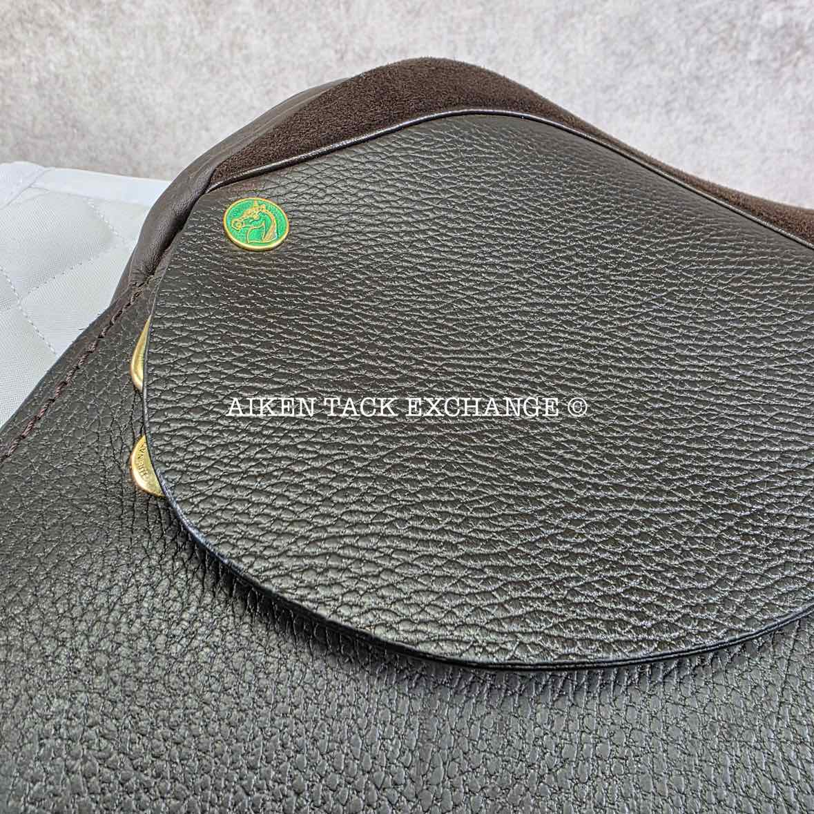 Native Pony Saddle Company Show Saddle, 15" Seat, Medium Wide Tree, Wool Flocked Panels